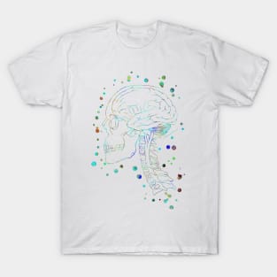 Skull and brain T-Shirt